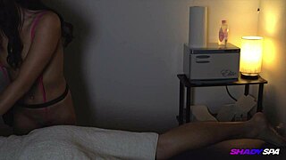 i found this unscripted secret massage parlor video with oiled handjob and clothes ripped in full