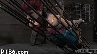 four beauties get locked inside this petite 18+ cage for rough pov fucking with orgasm and blowjob action