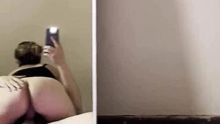 Amateur POV Sex in Socks Skirt Passionate Homemade Ass Action