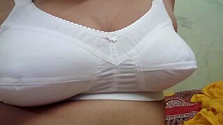 shikha bhabhi starts her chubby tits masturbation in quiet night setting