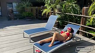 got filled - pounding big tits beauty payton preslee with sloppy blowjob deepthroat rimjob ass licking cowgirl riding