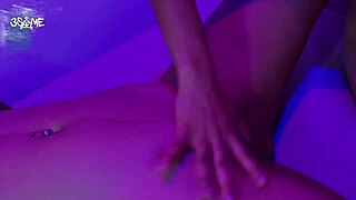 Petite teen hints at homemade tribbing with wet pussies and fingering