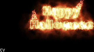 Happy Halloween wishes from Maggie with fun vibes and huge smiles all around 🎃😊