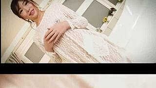 Hey, check out this Japanese top model in her casting interview