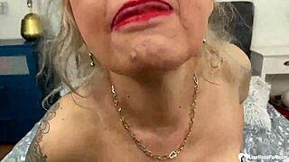 Granny maintains her beautiful body with grace