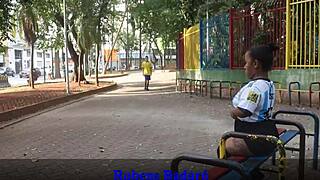 Brazil loses game but I win Anzinha Argentina's ass in sheer anal