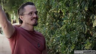 I feel so emotional following you to another state for shaved pussy licking and deepthroat blowjob with this petite 18+ latina