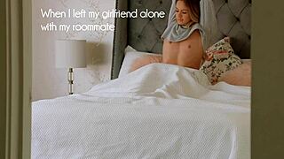 so my roommate ended up with my girlfriend in a wild dorm encounter