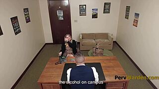 Blackmailed by Education with Huge Tits Cougar Lolly Dames Pervwarden