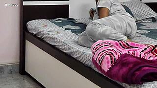 Creampie Dripping from Tight Wet Pussy of Girlfriend's Sister Alone at Home with Uncle and Father-in-Law Watching