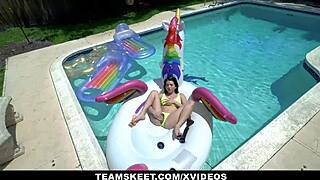 tiny chick riley jean takes big dick