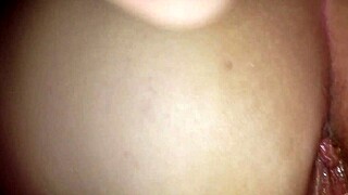 Cum right in my granny ass during this wild amateur anal pounding