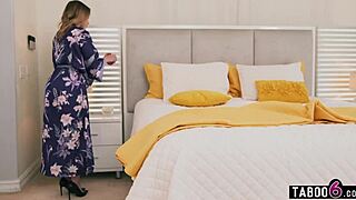 I adore when lesbian wives Scarlett Alexis and Anna Claire Clouds get passionate with their strapon