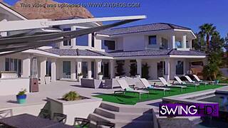 These mature swingers say they're totally relaxed arriving at the swing house