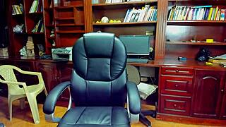 Hey secretary, why masturbate anal alone in the office when we can join with strapon fun?