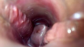  subtle hints of vaginal orgasm captured up close with intense pussy focus