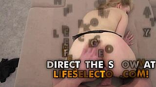 blonde european sluts guide pov blowjob and cowgirl riding in group