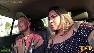 Wow, check out Victoria Dias and Rob Carvalho causing chaos on the way to that outdoor Brazilian shoot.