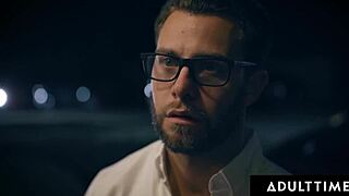 Loser husband, why catch cheating wife Angela White in rough interracial orgy with doggystyle pounding?