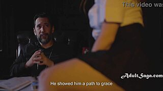 Teaching Prayers During Intense Ass Fuck Of Tight Teen Butt