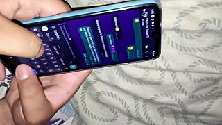 i catch my stepsister chatting on tinder and she offers her throat if i stay quiet to parents