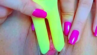 Hey, isn't this shaved pink perfect pussy latina college girl with her cute toy just irresistible?