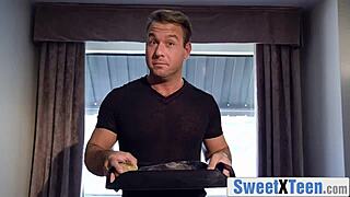 All-Natural Busty Blonde Teen 18+ Fucked