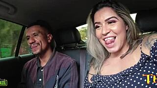 Wow, check out Victoria Dias and Rob Carvalho causing chaos on the way to that outdoor Brazilian shoot.