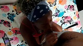 Colombian Slut Jhodez1 Sucks Stepdaddy's Monster Cock Deepthroat in Homemade Taboo Video