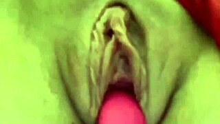 Young amateur with big tits and ass decides to masturbate publicly for the first time with close-up fingering outdoors.