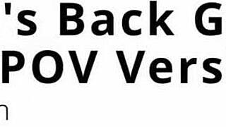 Mina Moon's back blasted with cum in POV nurse scene