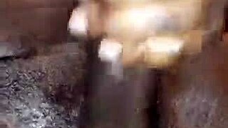 Can this big black dick make you scream in homemade orgasm?