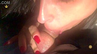 I gave my husband a hot blowjob inside the cinema