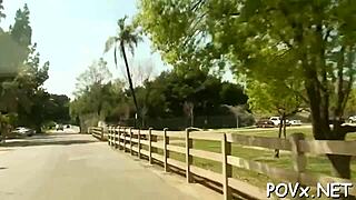 hey, seductive girlfriend rides cock and gives oral perfectly