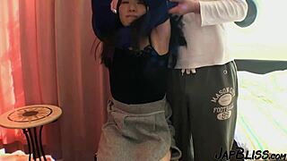 Japanese Step Mom Fucking Without A Condom Leads To Creampie Explosion!