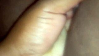 Prostitute takes huge ebony cock in homemade anal creampie. She moans during intense big ass pounding and licking.