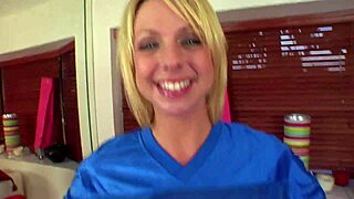 Blonde milf gets picked up at park for young 18+ cock stuffing in shaved pussy with lingerie fishnets heels and doggystyle anal assfucking. She moans in gaping hairless vagina from hardcore fingering.