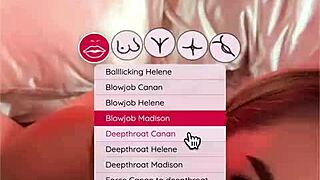 Interactive Group Game Featuring Deepthroat Blowjobs with Enmarchenoire and Madison in 3 Some and 4 Some