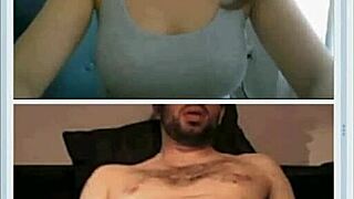 Cute Brunette Teen Flashes Tits And Helps Stranger Jerk Off On Webcam At Webcamshub Com