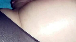 In a quiet Romanian setting a European woman explores her ass through solo masturbation