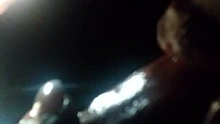 She Performs Oral Action On Him With Intense Sucking In Close-Up View