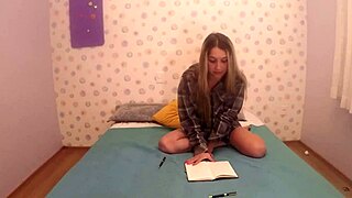 i love when my petite amateur colleague comes over for some ass play