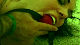 naked samantha grace submits to roped expert in bound brunette bdsm