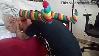 hey, playing with this blonde real doll sex toy in amateur anal fun