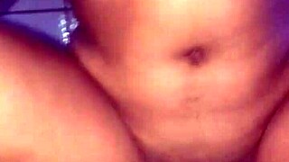 The milf wife enjoyed riding the old man's monster cock while cuckold watched