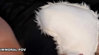 Taylee's Giant Jugs Engulf Matt's Fat Cock In Massive Titty Fucking, But How?