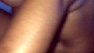 The milf wife enjoyed riding the old man's monster cock while cuckold watched