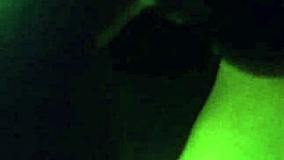 She Performs Oral Action On Him With Intense Sucking In Close-Up View