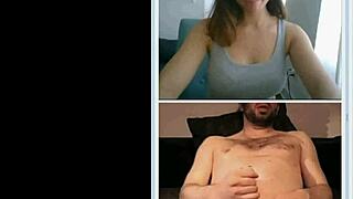 Cute Brunette Teen Flashes Tits And Helps Stranger Jerk Off On Webcam At Webcamshub Com