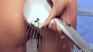 hey, what if solo gal stimulates her tight petite teen pussy and small tits with huge dildo?